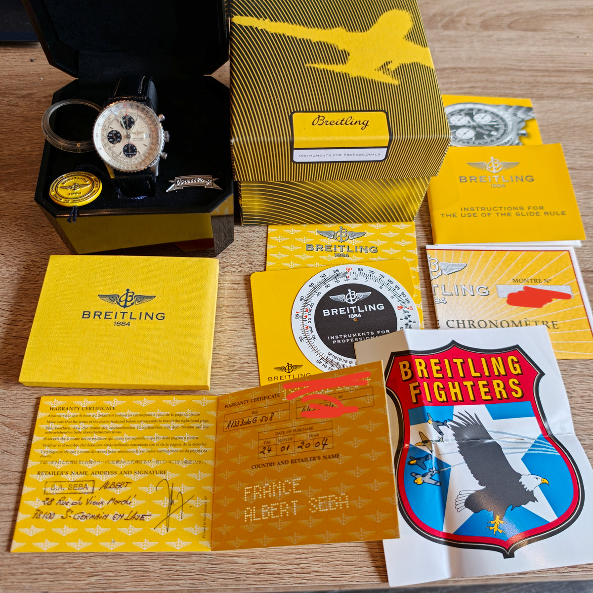 Breitling Navitimer édition spéciale ' breitling fighters
