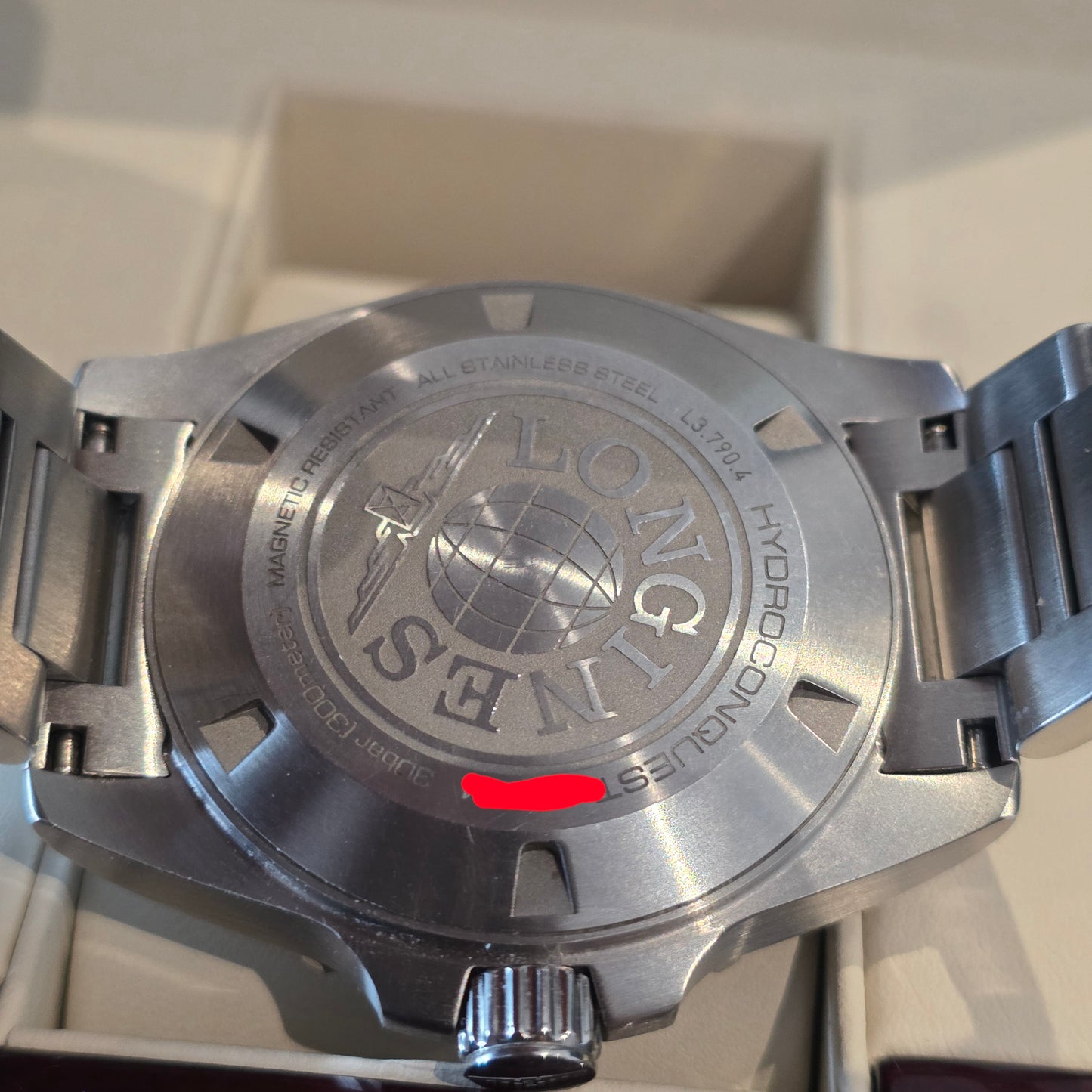 LONGINES HYDROCONQUEST GMT 41MM REF : L37904666