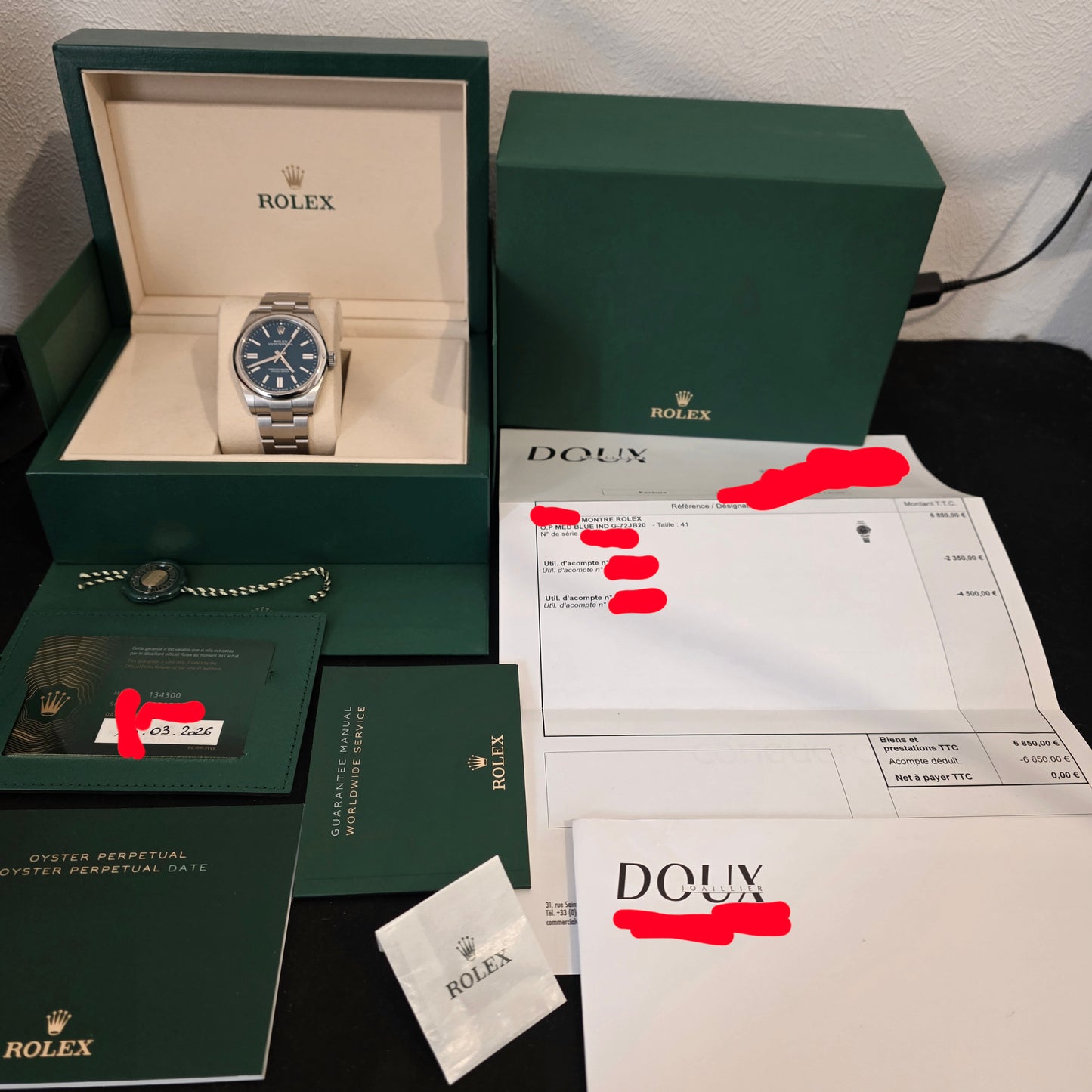 Rolex Oyster Perpetual 134300 NEUVE