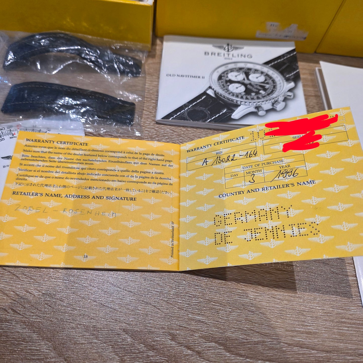Breitling Old Navitimer A13022 FULLSET