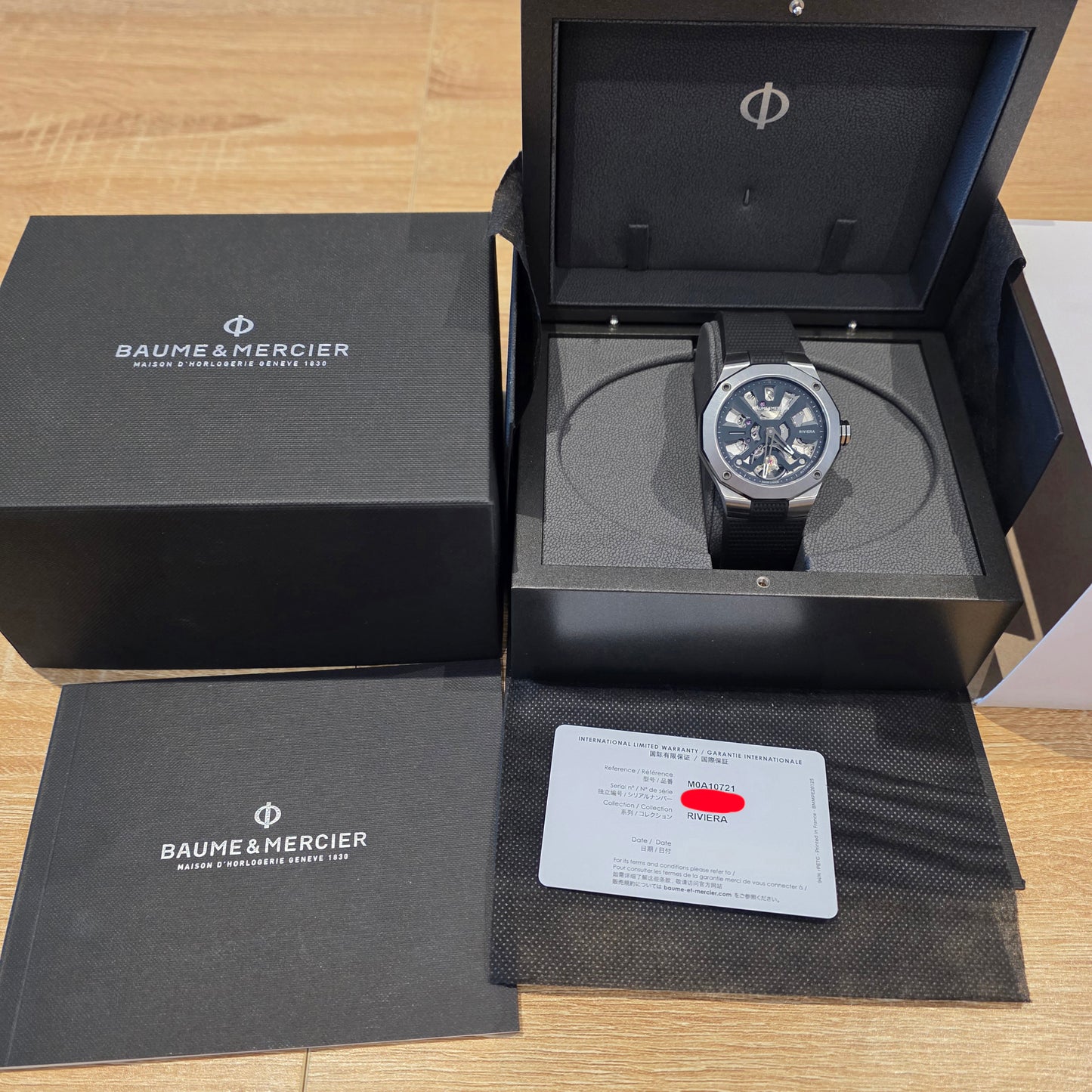 Baume Et Mercier Riviera M0A10721 (NEUVE)