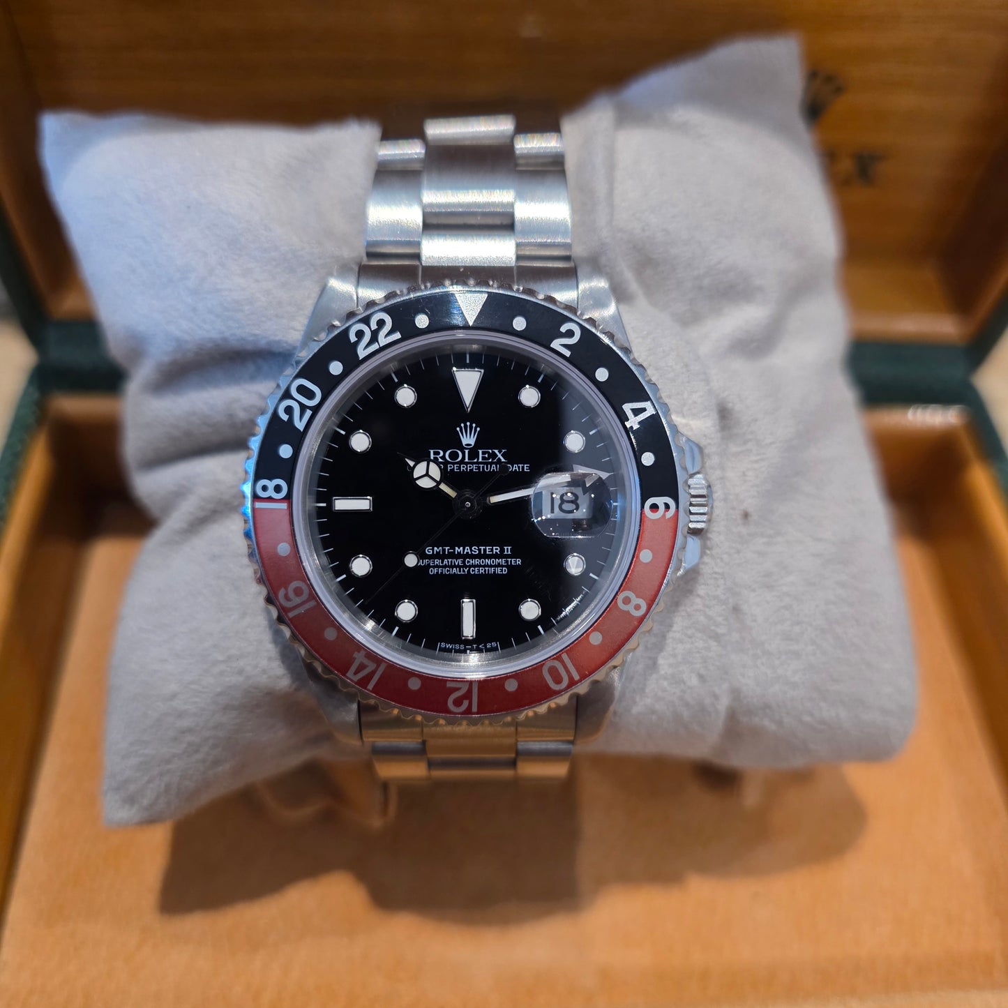 Rolex GMT MASTER II Ref : 16710 ( insert coke et pepsi )