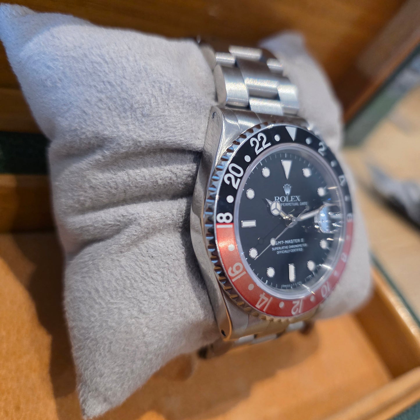Rolex GMT MASTER II Ref : 16710 ( insert coke et pepsi )