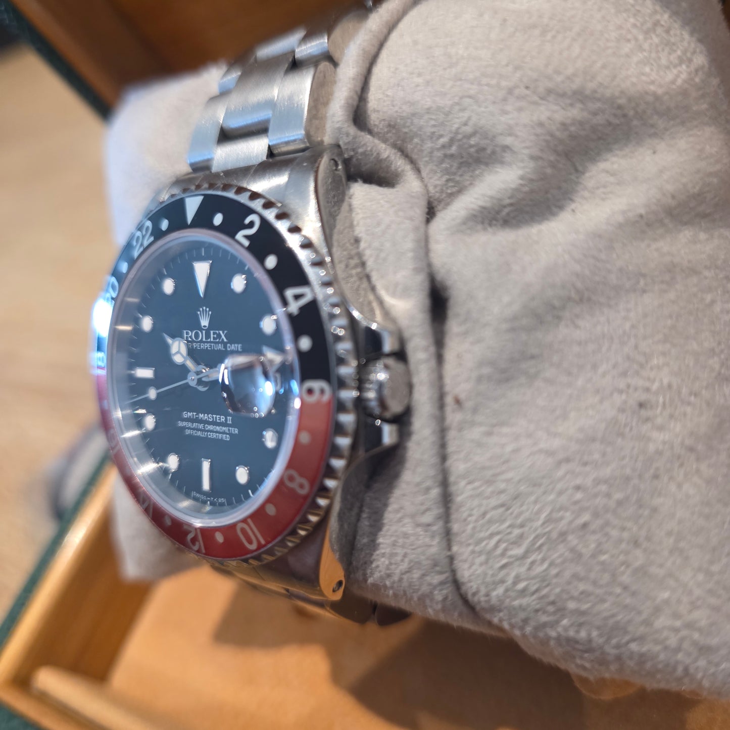 Rolex GMT MASTER II Ref : 16710 ( insert coke et pepsi )