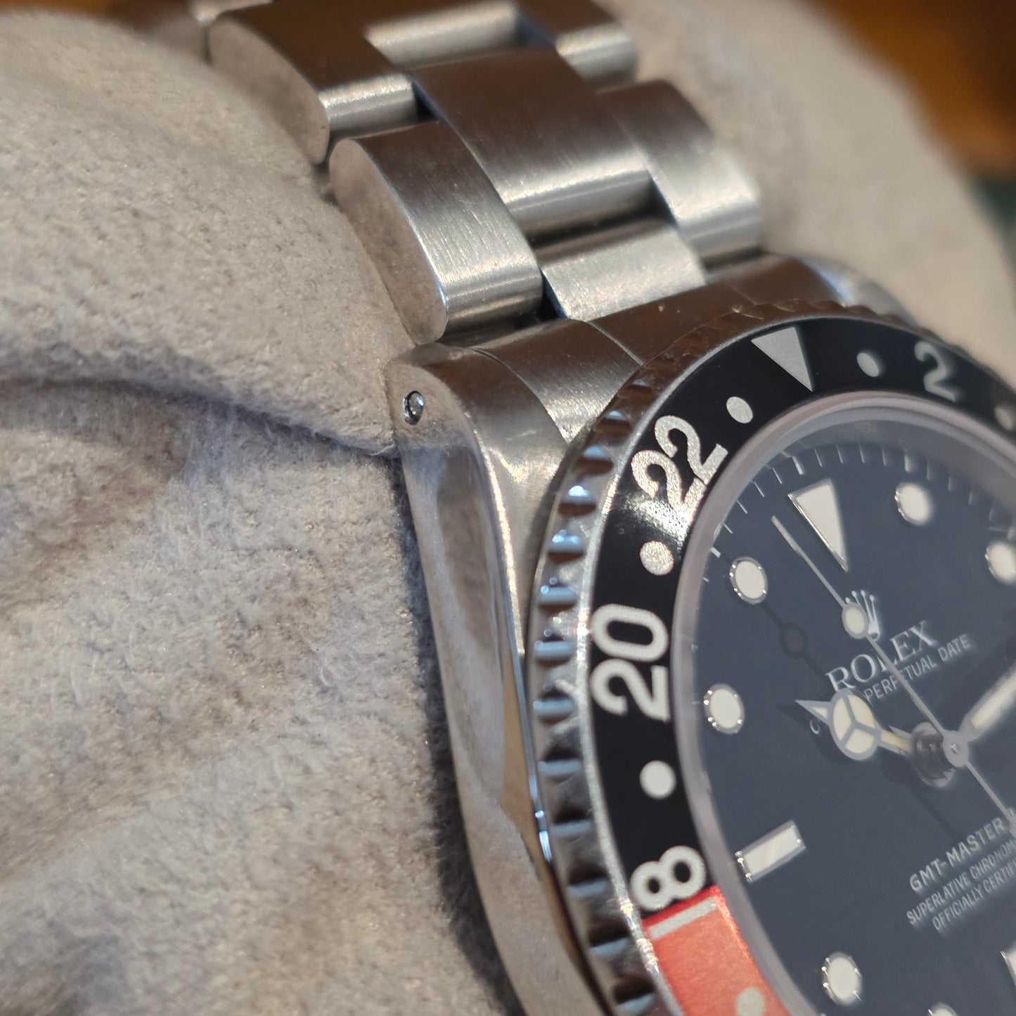 Rolex GMT MASTER II Ref : 16710 ( insert coke et pepsi )