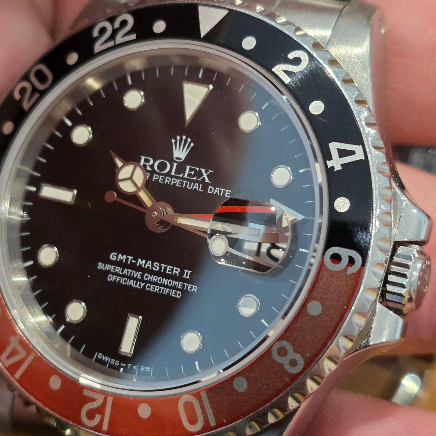 Rolex GMT MASTER II Ref : 16710 ( insert coke et pepsi )