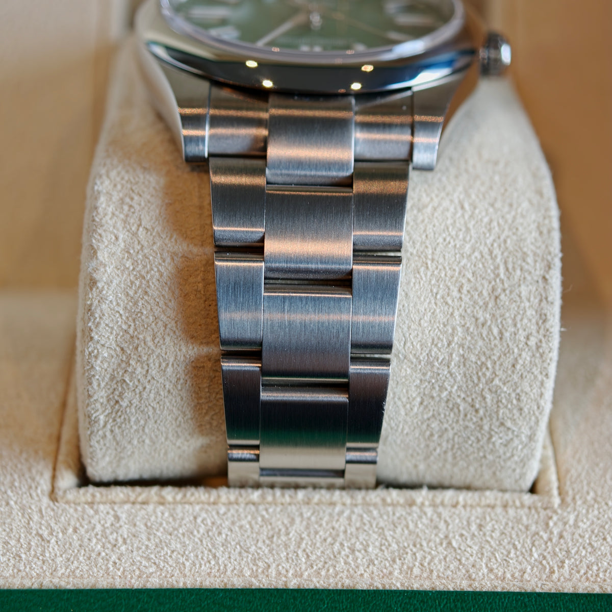 Rolex Oyster Perpetual Green 41mm réf : 124300