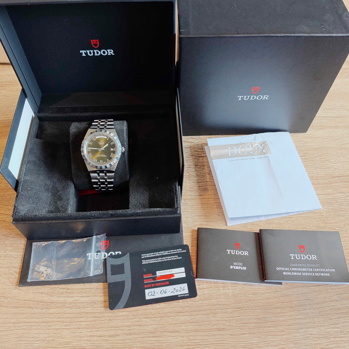 Tudor Royal Olive 40mm réf : 2840D1A0
