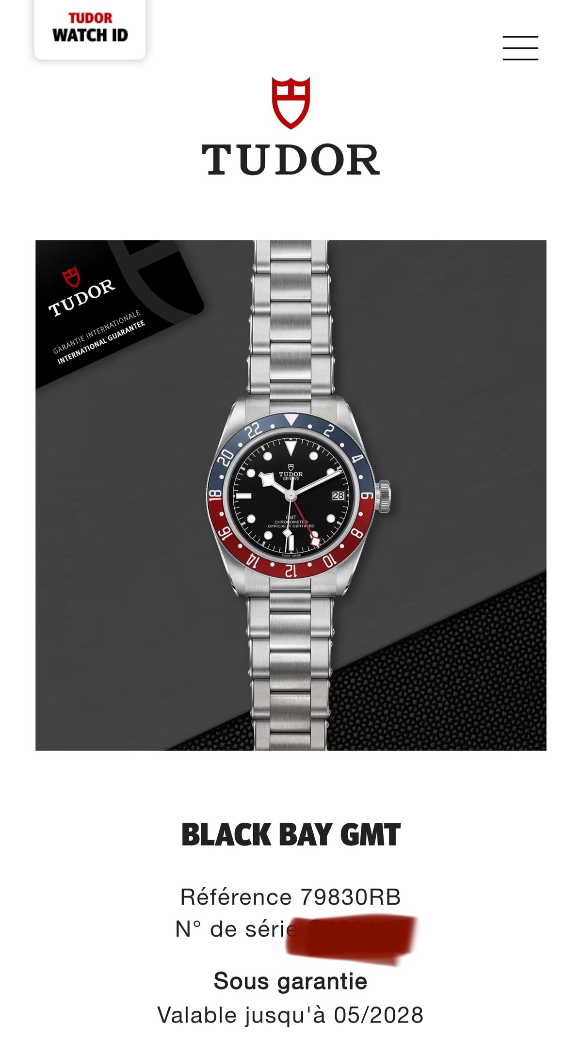 Tudor Black Bay GMT 79830rb