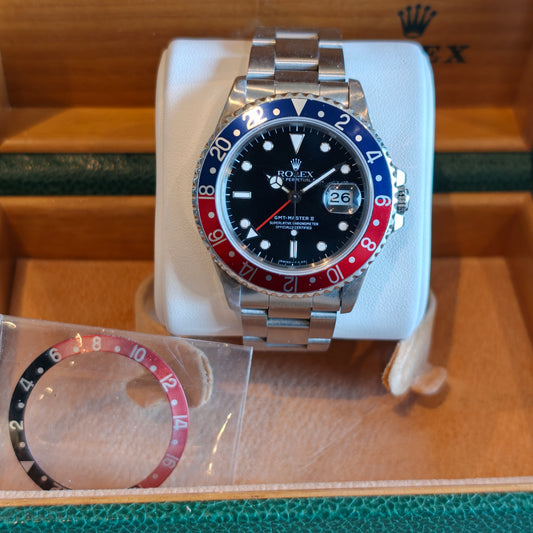 Rolex GMT Master II Réf : 16710 ( insert pepsi et coke )