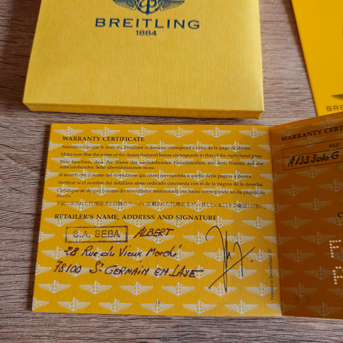 Breitling Navitimer édition spéciale ' breitling fighters