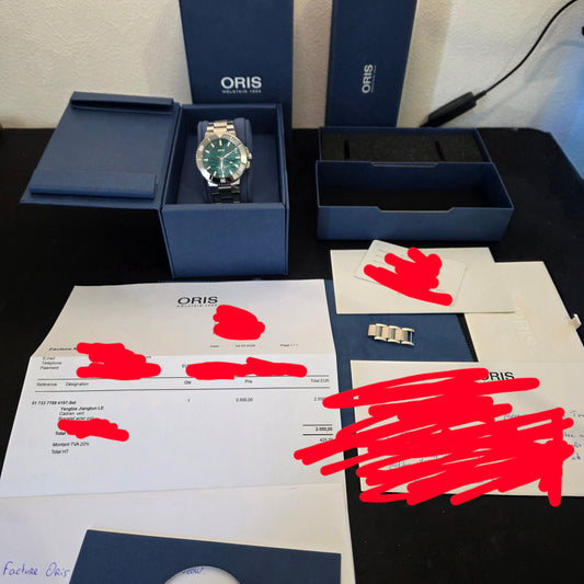 Oris Aquis Yangtze Jiangtun Limited Edition  ref : 01 733 7789 4197