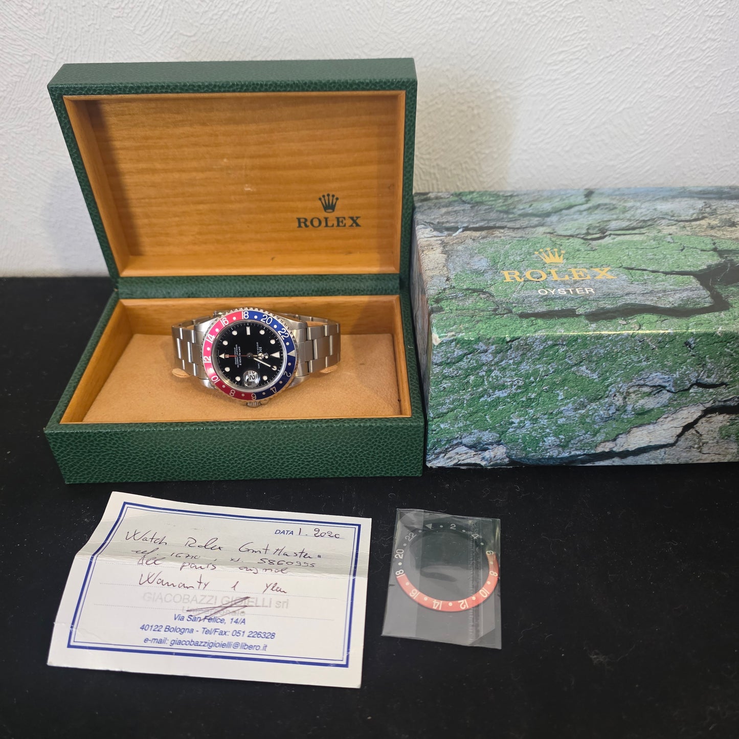 Rolex GMT MASTER II Ref : 16710