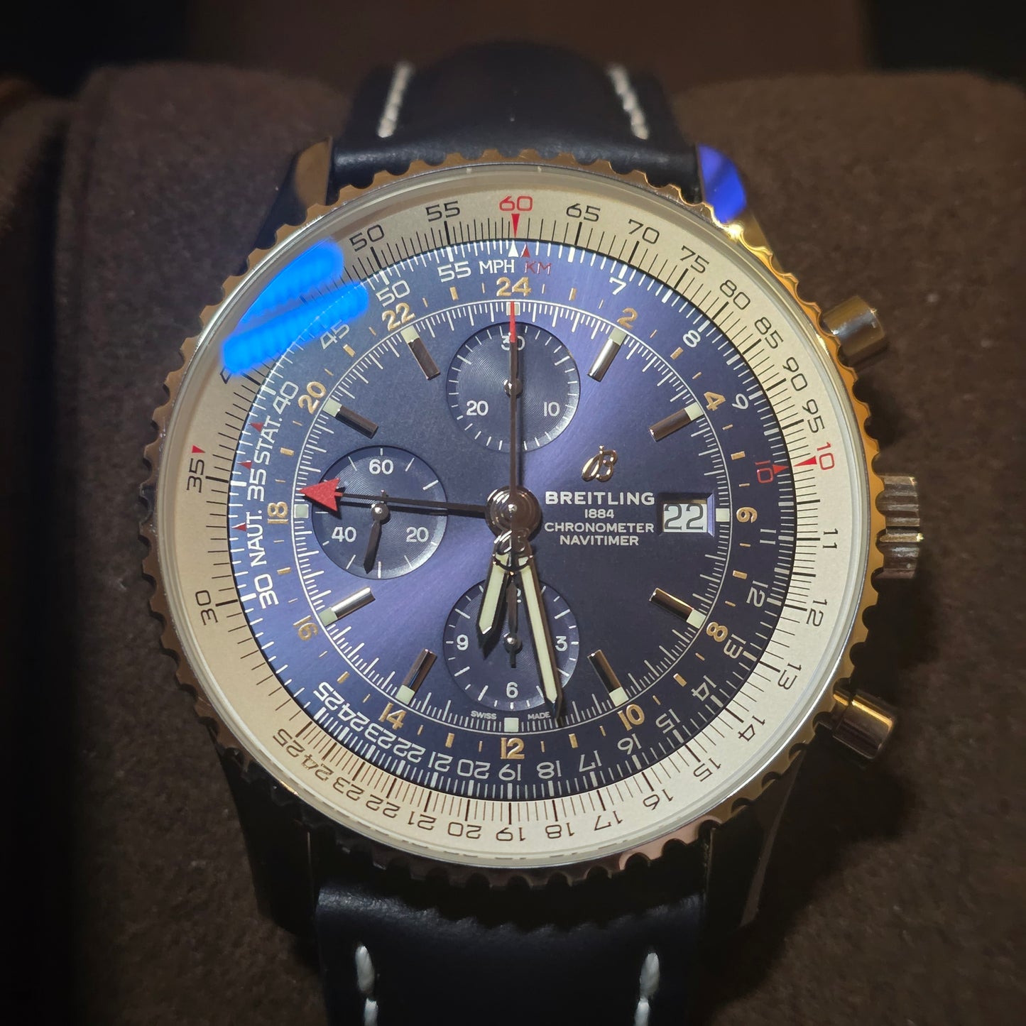 Breitling Navitimer GMT 46 A24322