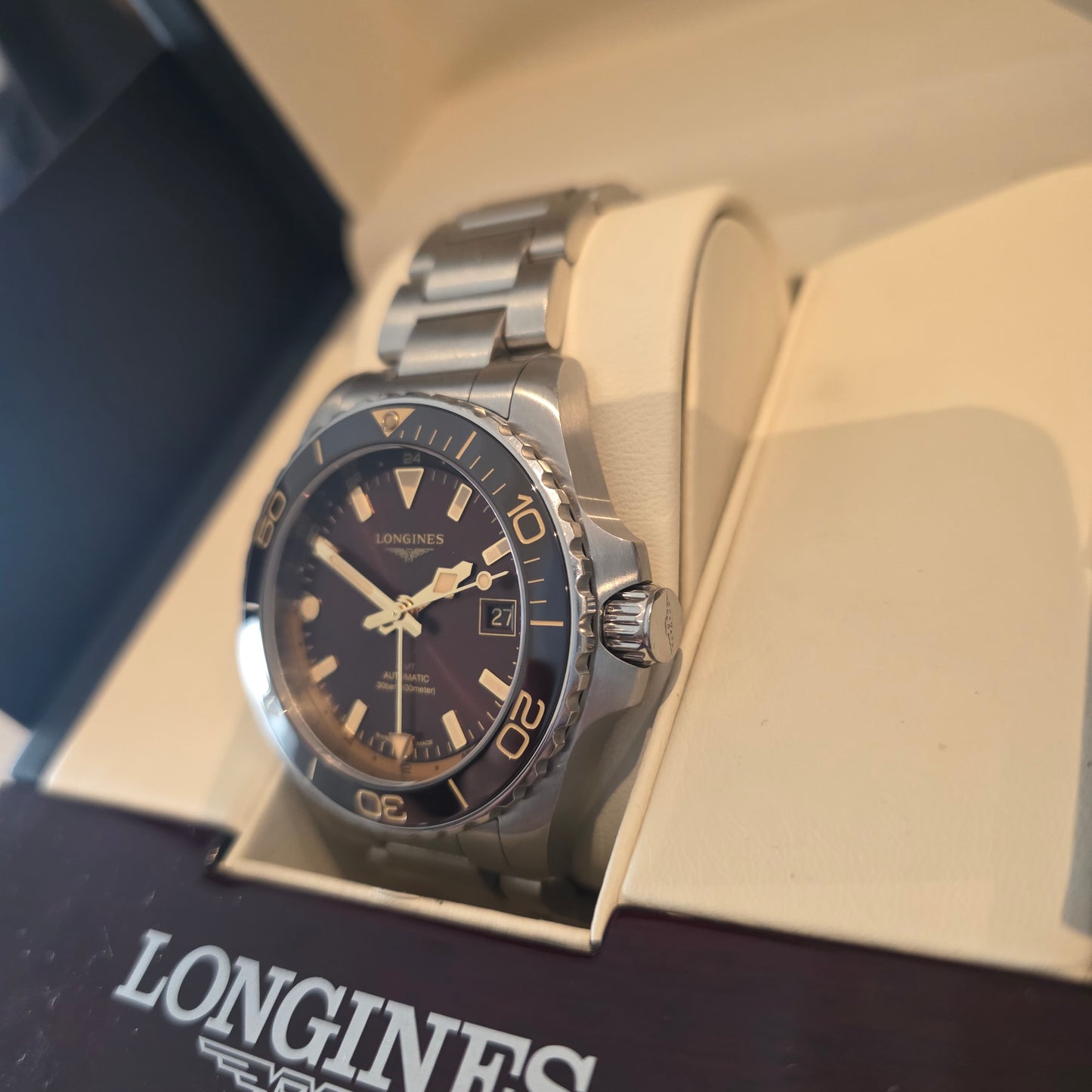 LONGINES HYDROCONQUEST GMT 41MM REF : L37904666